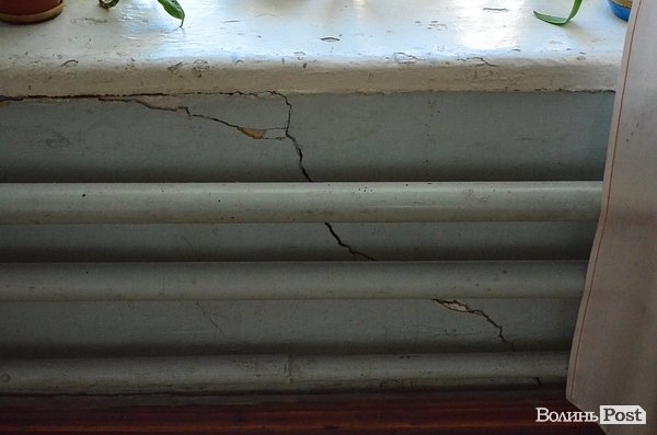 У Луцьку будинок Косачів тріщить по швах. ФОТО