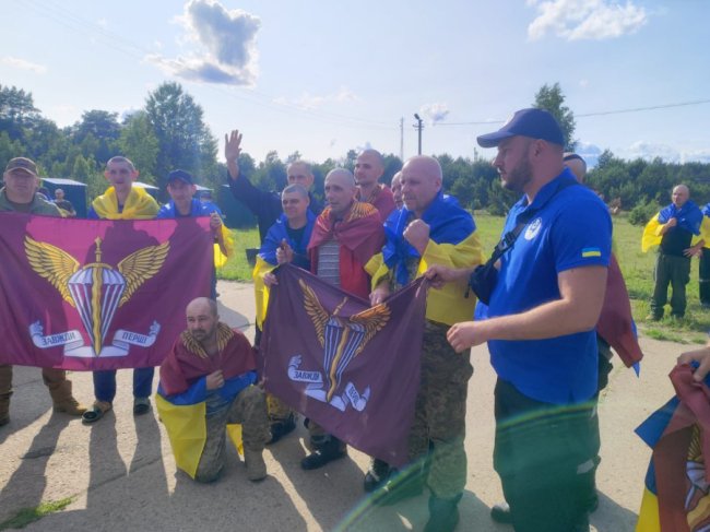 Україна з російського полону звільнила поранених і хворих бійців