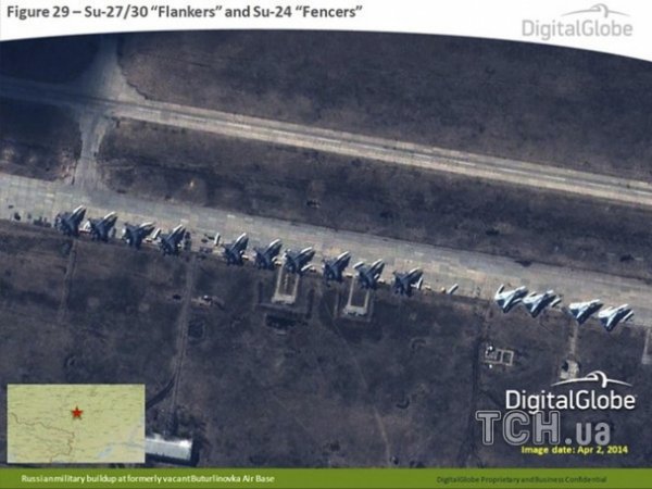 Знімки російських військ біля України з супутника. ФОТО