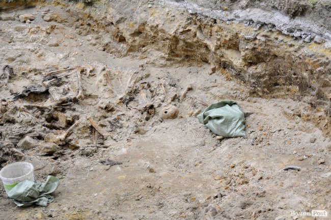 У Луцьку розкопали масове захоронення розстріляних в'язнів