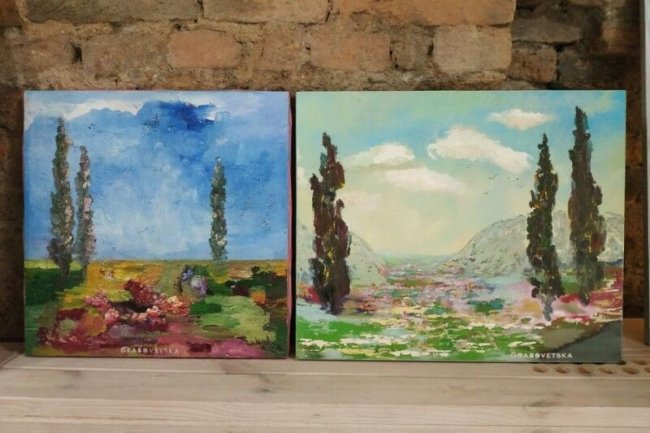 Луцька художниця показала написані під час карантину картини. ФОТО