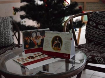 До 590 річниці з'їзду європейських монархів у Луцьку видали тематичний календар. ФОТО