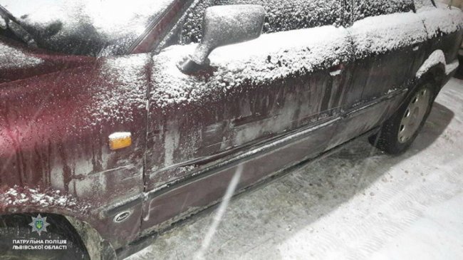 Волинські рятувальники витягли Mercedes з кювету. ФОТО