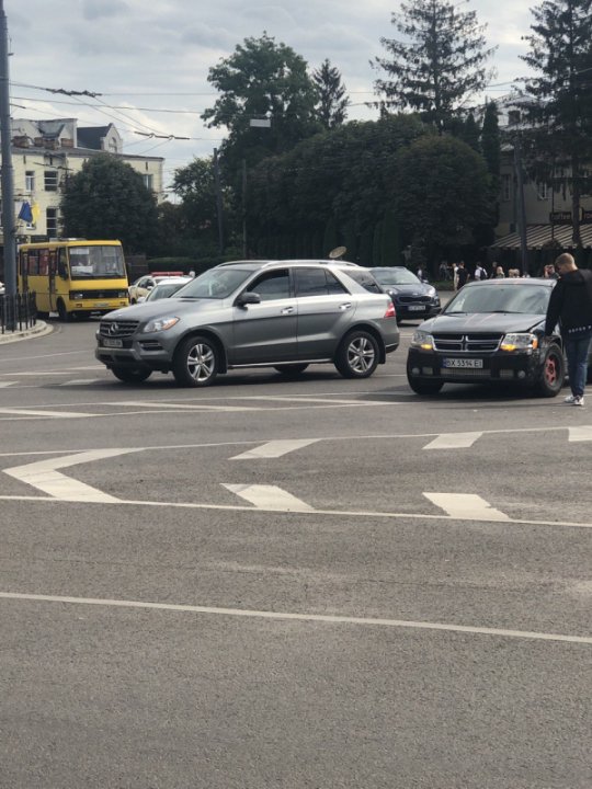 У центрі Луцька – аварія