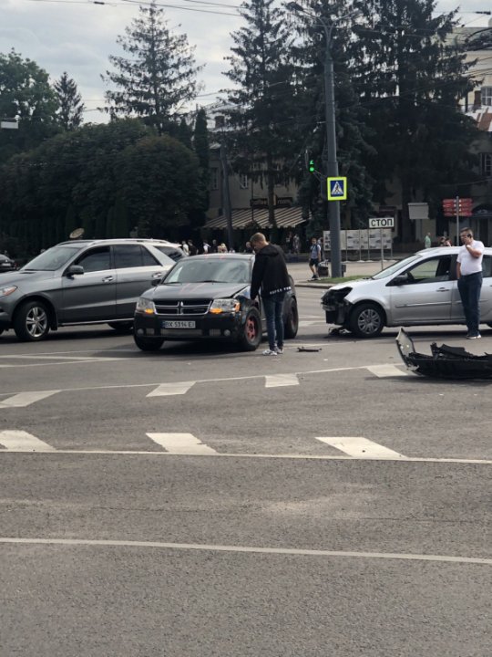 У центрі Луцька – аварія