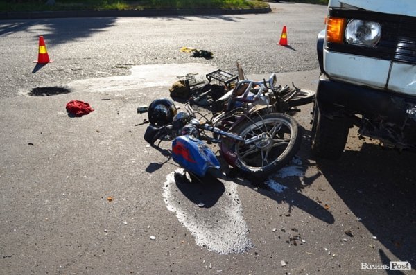 У Луцьку - ДТП. Є постраждалий. ФОТО