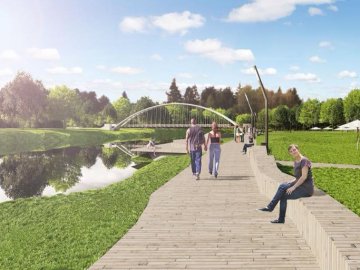 Лучани показали, яким хочуть бачити Центральний пляж міста. ФОТО