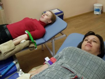 Жителі волинської громади масово здали кров на потреби хворих 