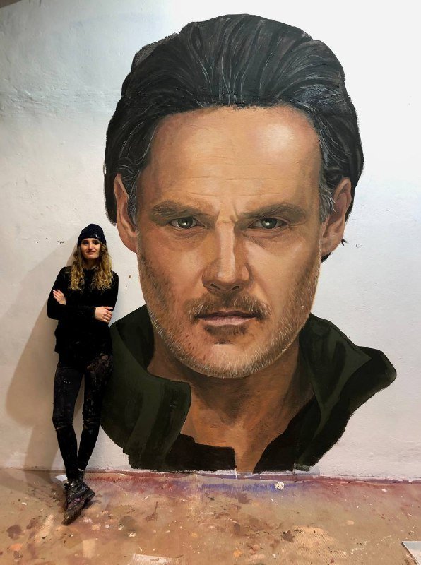 Художниця з Волині створює гігантські картини на стінах будинків у Нью-Йорку