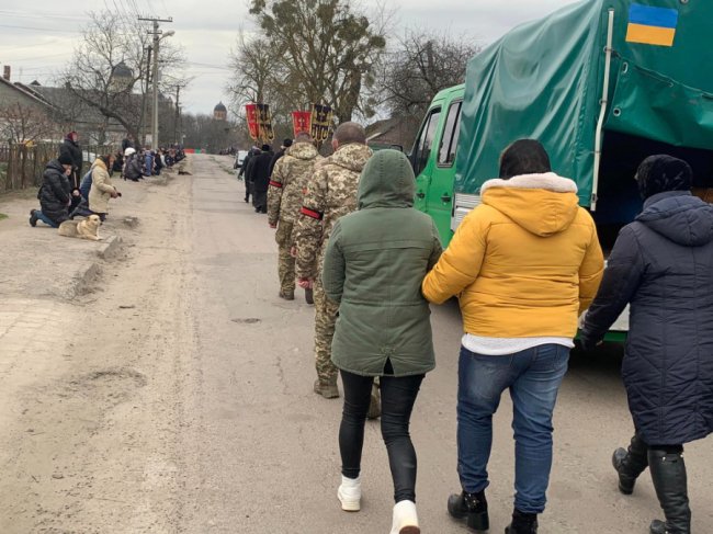У місті на Волині попрощалися із Героєм Олександром Джежерою