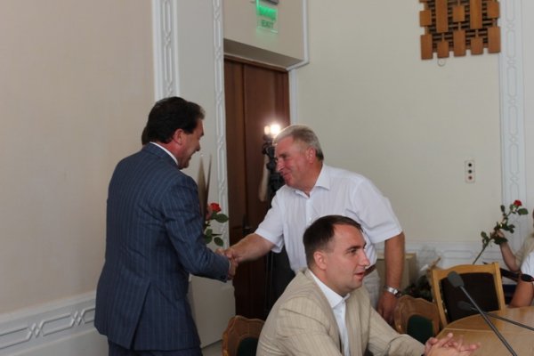 У Луцьку привітали кращих будівельників Волині. ФОТО