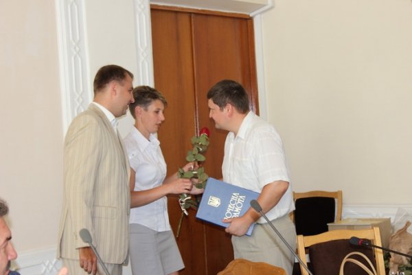 У Луцьку привітали кращих будівельників Волині. ФОТО