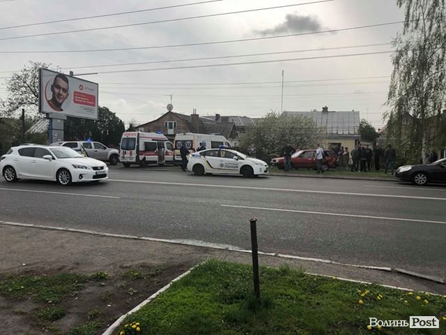 У Луцьку на Ковельській – аварія з постраждалими. ФОТО