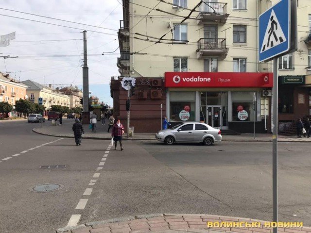 У центрі Луцька не працюють три світлофори. ФОТО