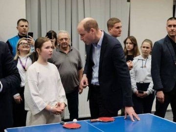 Волинянка зіграла у теніс з британським принцом Вільямом. ФОТО