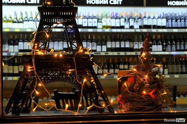 Луцьк напередодні Нового Року: як прикрасили місто