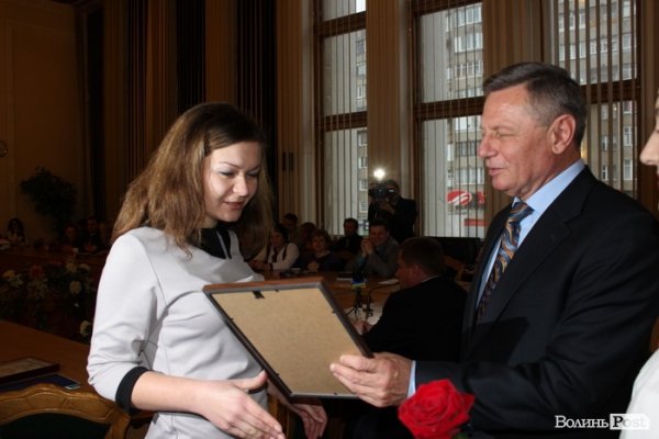 У Луцьку привітали працівників телебачення, радіо та зв'язку. ФОТО