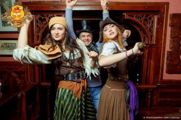 Піратська вечірка в луцькому клубі. ФОТО. ВІДЕО