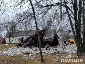 На Волині на території школи вибухнула котельня. ФОТО