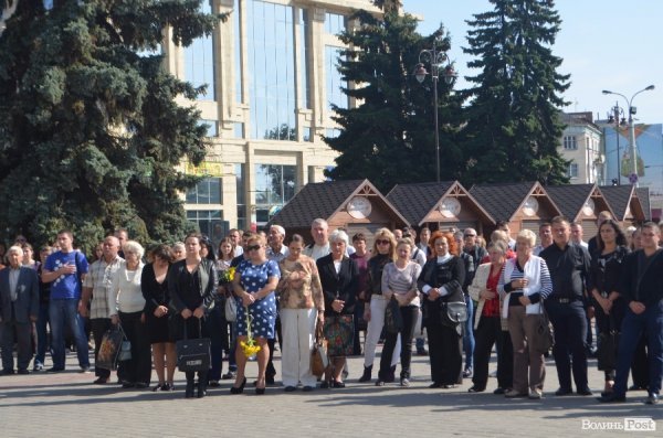У Луцьку попрощалися з Віктором Кумецьким. ФОТО