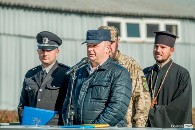 У Луцьку з Днем захисника України привітали нацгвардійців. ФОТО
