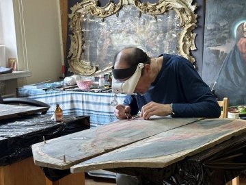На Волині реставрують ікону 18 століття, яку громада передала в музей