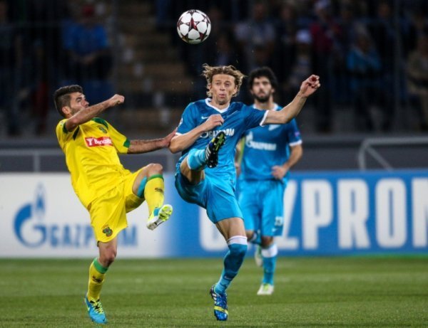 Як Тимощук грає у «Зеніті». ФОТО