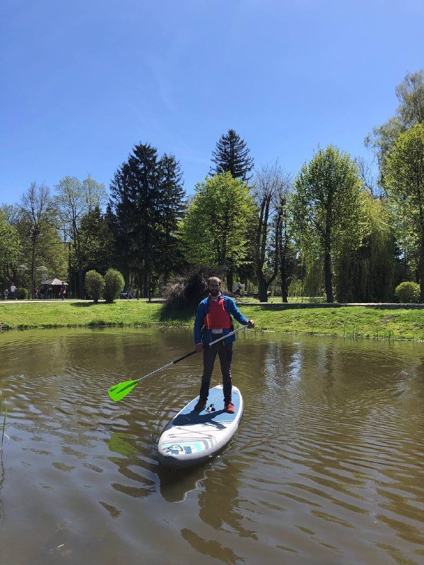 Сапсерфінг та сплав на байдарках – у парку Луцька: як, за скільки і яка від того користь ЗСУ 