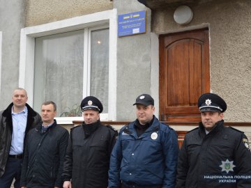 Поліція похвалилася новою станцією на Волині