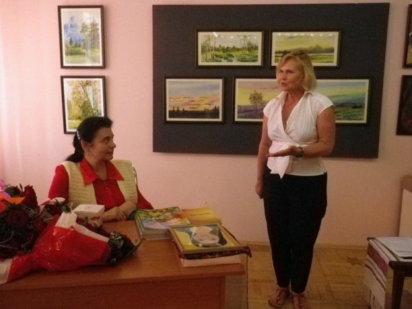 Волинська художниця відзначила ювілей. ФОТО