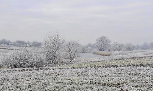 Волинь в льодяному тумані. ФОТО