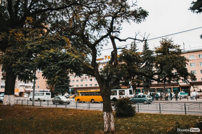 Похмура осінь у Луцьку. ФОТО