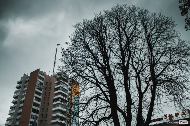Похмура осінь у Луцьку. ФОТО