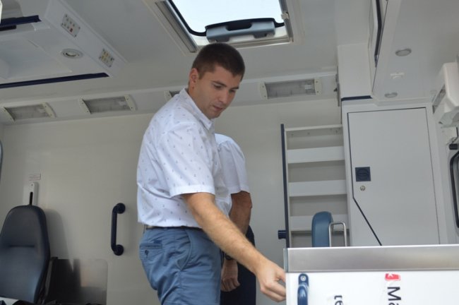 Ковельські медики отримали у подарунок «швидку». ФОТО