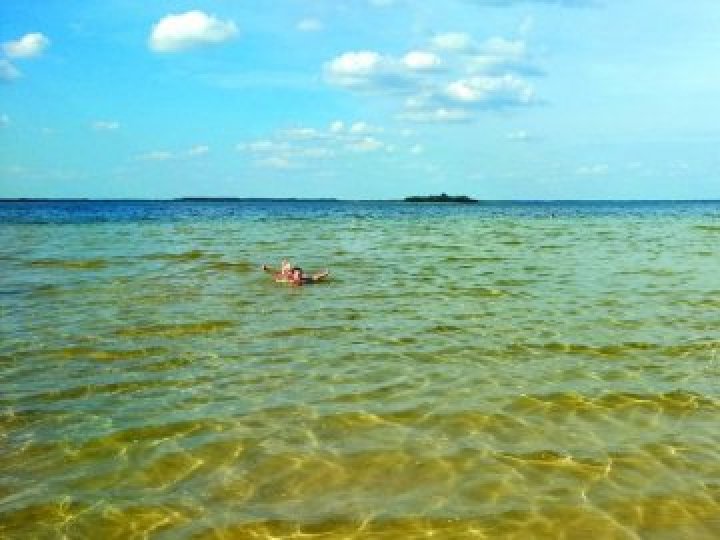 Частину пляжу на озері Пісочне зробили платною