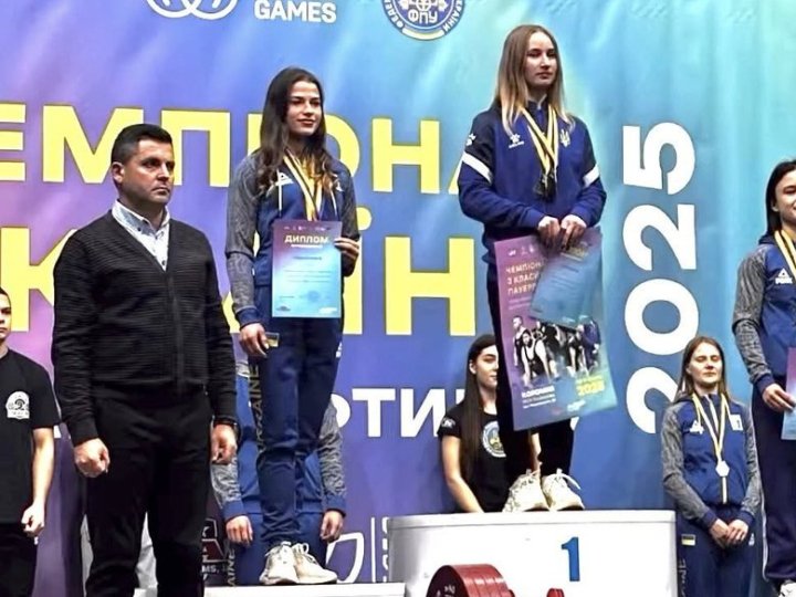 Волинянка встановила два рекорди України та стала чемпіонкою з пауреліфтингу