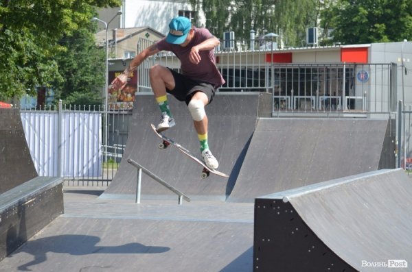В Луцьку відбувся турнір зі скейтингу. ФОТО