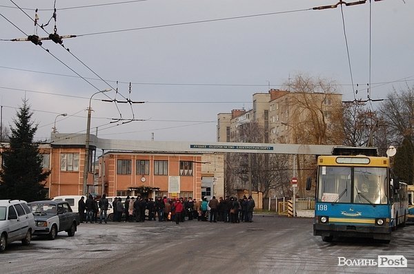 У Луцьку страйкують тролейбусники. ДОПОВНЕНО