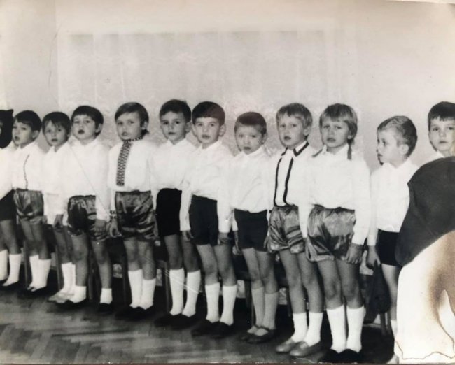 У мережі показали, якими в дитсадку були Положинський, Санін та Коцун. ФОТО