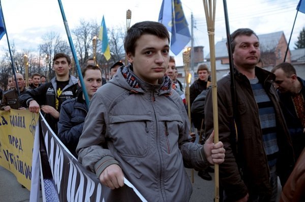 В Умані «Свобода» провела смолоскипний марш. ФОТО. ВІДЕО