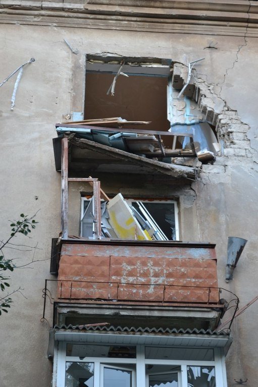 Краматорськ після обстрілу. ФОТО