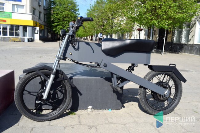 Лучанин за три місяці сконструював електробайк. ФОТО