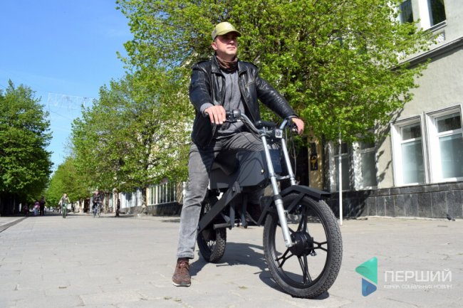 Лучанин за три місяці сконструював електробайк. ФОТО