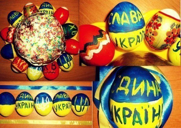 Патріотичні писанки українців. ФОТО