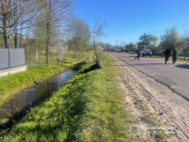 З’їхав у кювет: на Волині загинув мотоцикліст