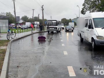 На Волині водій на смерть збив пенсіонерку
