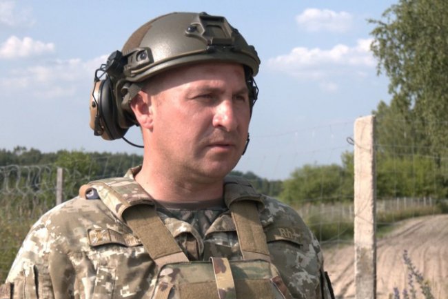 Керівник Волинського прикордонного загону Сергій Лозінський. 