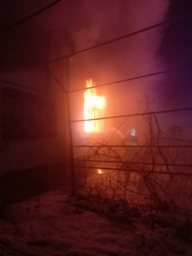 На Волині горів двоповерховий житловий будинок