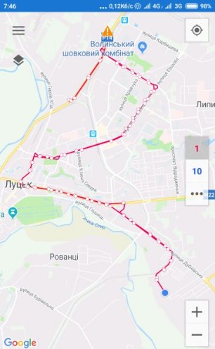 «Працює некоректно», – лучанин про систему моніторингу маршруток. ФОТО