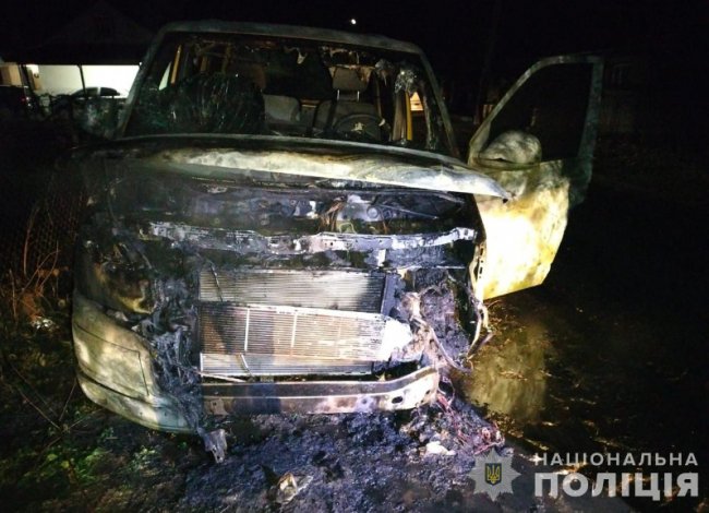 На Волині 18-річний студент та його 15-річний спільник на замовлення фсб підпалювали авто Сил оборони
